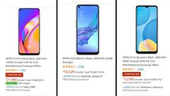 Amazon Discount Offers On Oppo Smartphones: OPPO A31, OPPO F19 Pro, OPPO A15s, And More