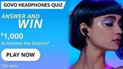 Amazon GoVo Headphones Quiz Answers: Win Rs. 1,000