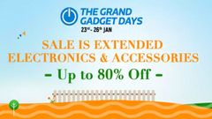 Flipkart The Grand Gadget Sale: Up To 80% Off On Electronics Devices
