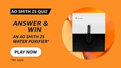 Amazon AO SMITH Z5 Quiz: Answer & Win AO Smith Water Purifier