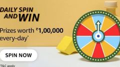 Amazon Daily Spin And Win Quiz Answers For February 2, 2022: Win Up To Rs. 1,00,000