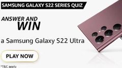 Amazon Samsung Galaxy S22 Series Quiz Answers: Win Free Galaxy S22 Ultra 5G