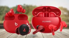 Best Valentines Day Gift: Red Colored Truly Wireless Bluetooth Earbuds For Your Loved One