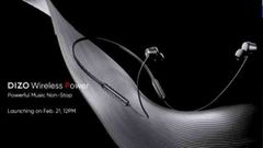 Dizo Wireless Power Earphones India Launch On Feb 21; 18 Hours Battery, 11.2mm Drivers Confirmed