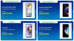 Flipkart Month End Mobile Fest Sale: Discount Offers On Motorola Smartphones