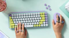 Logitech Pop Keys Mechanical Keyboard And Mouse With Emoji Shortcuts Launched In India