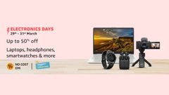 Amazon Electronics Days Sale: Discount Offers On Headphones, Laptops, Camera, Tablets, And More