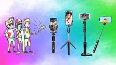 Amazon Holi Shopping Days Sale: Discounts On Best Selfie Sticks Under Rs. 1,000