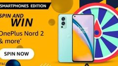 Amazon Smartphones Edition Spin And Win Quiz Answer: Win OnePlus Nord 2