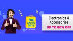 Flipkart Big Saving Days Sale: Discounts Offers On Camera, Laptops, Tablets, Headphones, And More