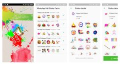 Holi WhatsApp Stickers: How To Create And Send Holi WhatsApp Stickers?