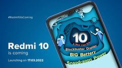 Redmi 10 India Launch Date Set For March 17: Expected Specs, Price