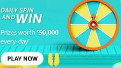 Amazon Daily Spin And Win Quiz Answers For April 30, 2022: Win Up To Rs. 50,000