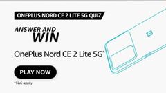 Amazon OnePlus Nord CE 2 Lite 5G Quiz Answers: Win OnePlus Nord CE 2 Lite 5G Smartphone