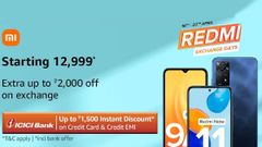 Amazon Redmi Exchange Days Sale: Exchange Offers On Redmi Smartphones