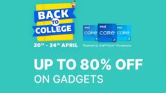 Flipkart Back To School Sale Up To 80% Off On Gadgets
