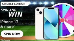 Amazon Cricket Edition Spin And Win Quiz Answers: Win iPhone 13 And More