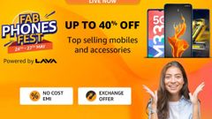 Amazon Fab Phones Fest Sale: Discount Offers On Premium Smartphones