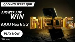 Amazon iQOO Neo 6 5G Quiz Answers: Win Free Smartphone