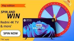 Amazon May Edition Spin And Win Quiz Answer: Get Free Redmi 4K TV