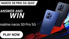 Amazon Realme Narzo 50 Pro 5G Quiz Answers: Win Rs. 10,000