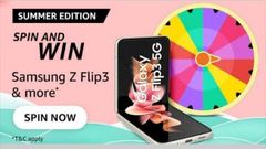 Amazon Summer Edition Spin And Win Quiz Answers: Win Samsung Galaxy Z Flip3 & More