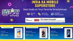 Flipkart Electronic Sale 2022: Discount Offers on Budget Smartphones