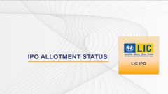 LIC IPO Allotment Status 2022: How To Check LIC IPO Allotment Status Online?