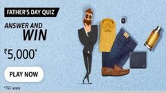 Amazon Father's Day Quiz Answers: Win Rs. 5,000 Amazon Pay Balance