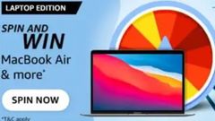 Amazon Laptop Edition Spin And Win Quiz Answers: Win Apple MacBook Air And More