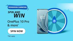 Amazon Monsoon Carnival Spin and Win Quiz Answer: Get Free OnePlus 10 Pro & More