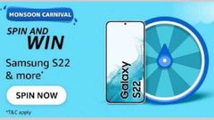 Amazon Monsoon Carnival Spin And Win Quiz Answers: Win Samsung Galaxy S22