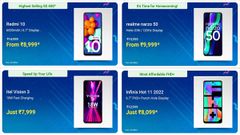 Flipkart Month End Mobile Fest Sale: Top Deals On Best Budget Smartphones Under Rs. 10,000