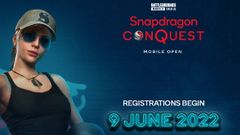 Qualcomm Snapdragon ConQuest BGMI Open Registration Debuts On June 9