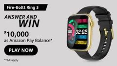 Amazon Fire-Boltt Ring 3 Quiz: Answers And Prize