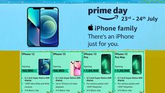 Amazon Prime Day Sale: Pocket-Friendly Discounts On Apple iPhone 13, iPhone 12, iPhone 11, And More