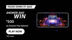 Amazon Tecno Spark 9T Quiz: Answers, Prize And More