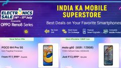 Flipkart Electronics Sale: Discount Offers On Smartphones Under Rs. 15,000