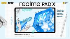 Realme Pad X 5G Tablet Set To Launch On July 26; Know Specs & Features