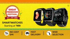 Amazon Great Freedom Festival Sale 2022: Discounts On Best Smartwatches