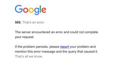 Google Outage Reported Worldwide; Users React On Twitter