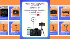 World Photography Day: Amazon Blockbuster Deals On Best Cameras And Accessories