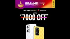 Realme GT Neo 3T Launch Offers Announced Ahead of Launch; Up to Rs. 7,000 Discount Confirmed