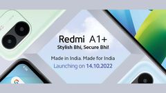 Redmi A1+ Launching on October 14 With 5,000 mAh Battery, Dual Cameras
