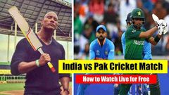 India Vs Pakistan T20 World Cup Cricket Match; When and Where to Watch It Live for Free