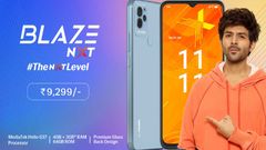 Lava Blaze NXT 4G Phone Launched in India; Features Helio G37 SoC, 13MP Triple Cameras