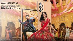 #AmpYourAwesome this wedding season and capture blur-free footage with the Samsung Galaxy A series #NoShakeCam