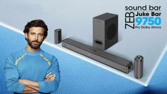 Zebronics Zeb Juke Bar 9750 Pro Soundbar With Dolby Atmos Launched In India