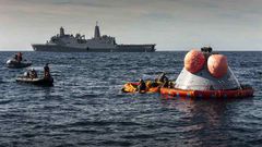 NASA’s Orion Capsule Seen With Serious Charring After Splashdown
