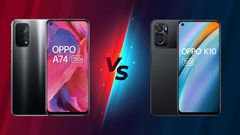 Oppo A74 Vs Oppo K10: Specs, Display, Features, Compared